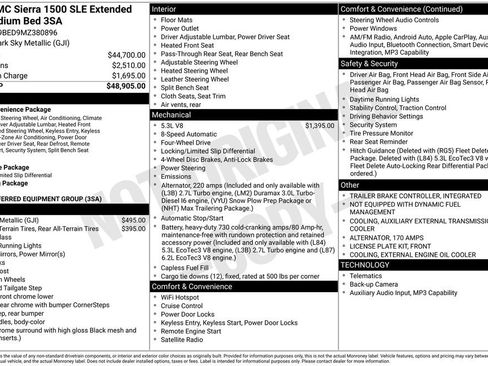 Certified 2021 GMC Sierra 1500 SLE AWD/4WD image 32