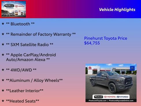 Used 2025 RAM 2500 Laramie w/ Night Edition RWD image 16