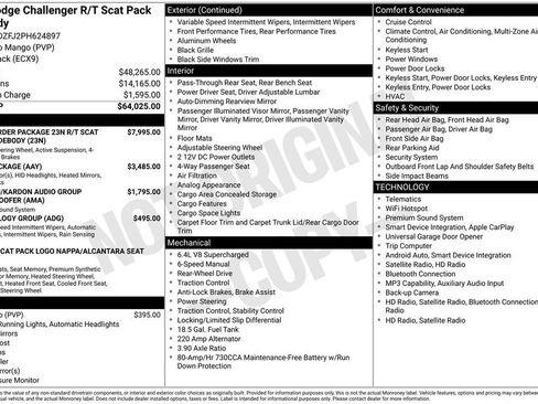 Used 2023 Dodge Challenger R/T Scat Pack RWD image 22