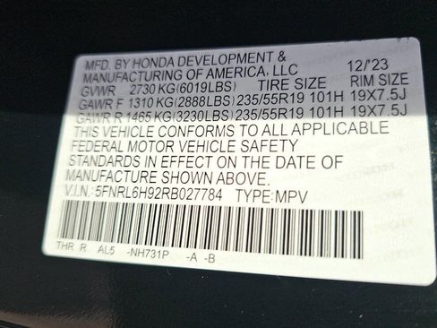 Used 2024 Honda Odyssey Elite image 16