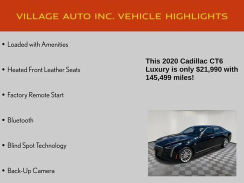 Used 2020 Cadillac CT6 Luxury AWD/4WD image 14