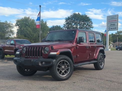 Used 2021 Jeep Wrangler Unlimited Sport image 1
