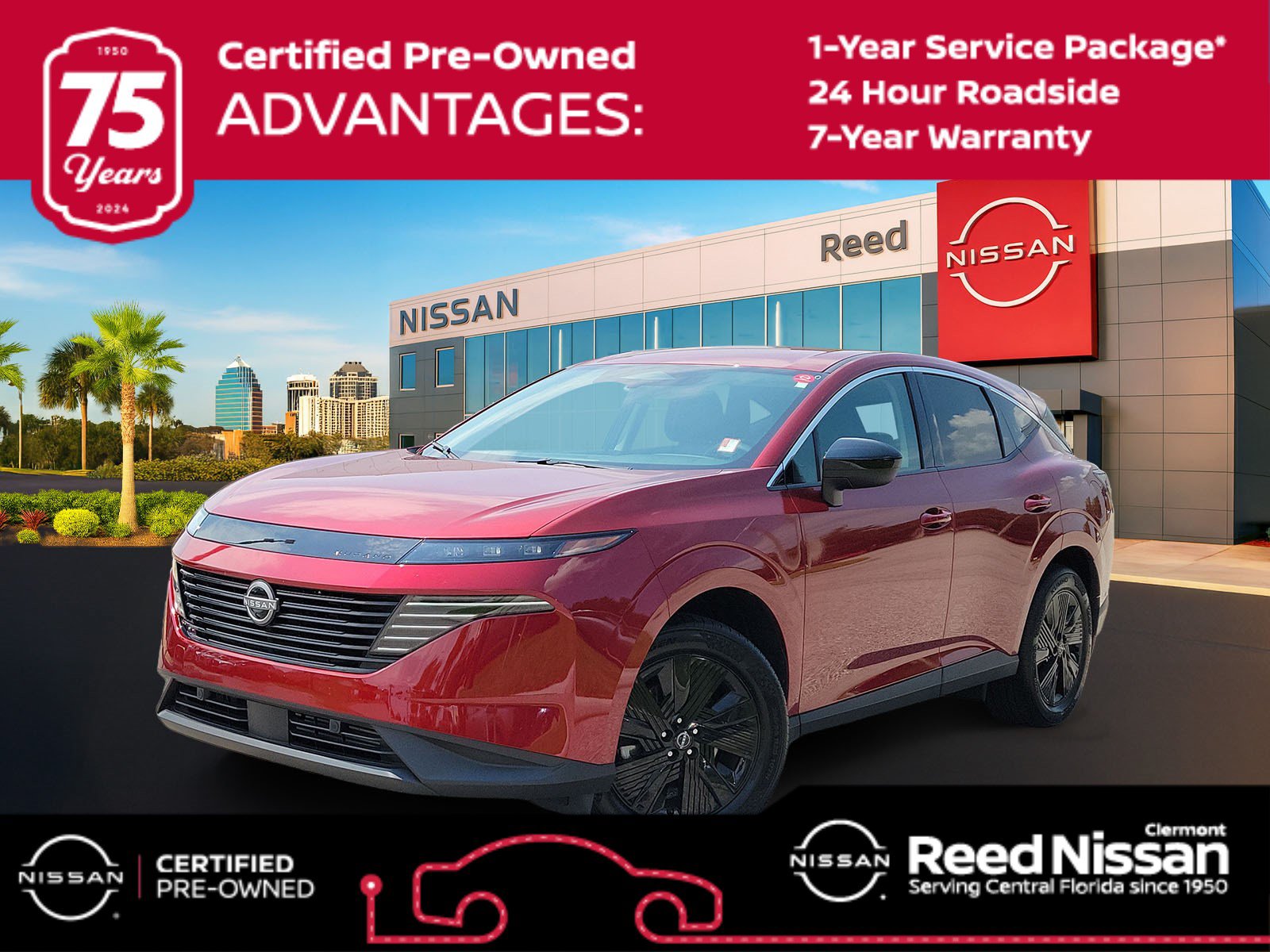 Certified 2025 Nissan Murano SV AWD/4WD image 1