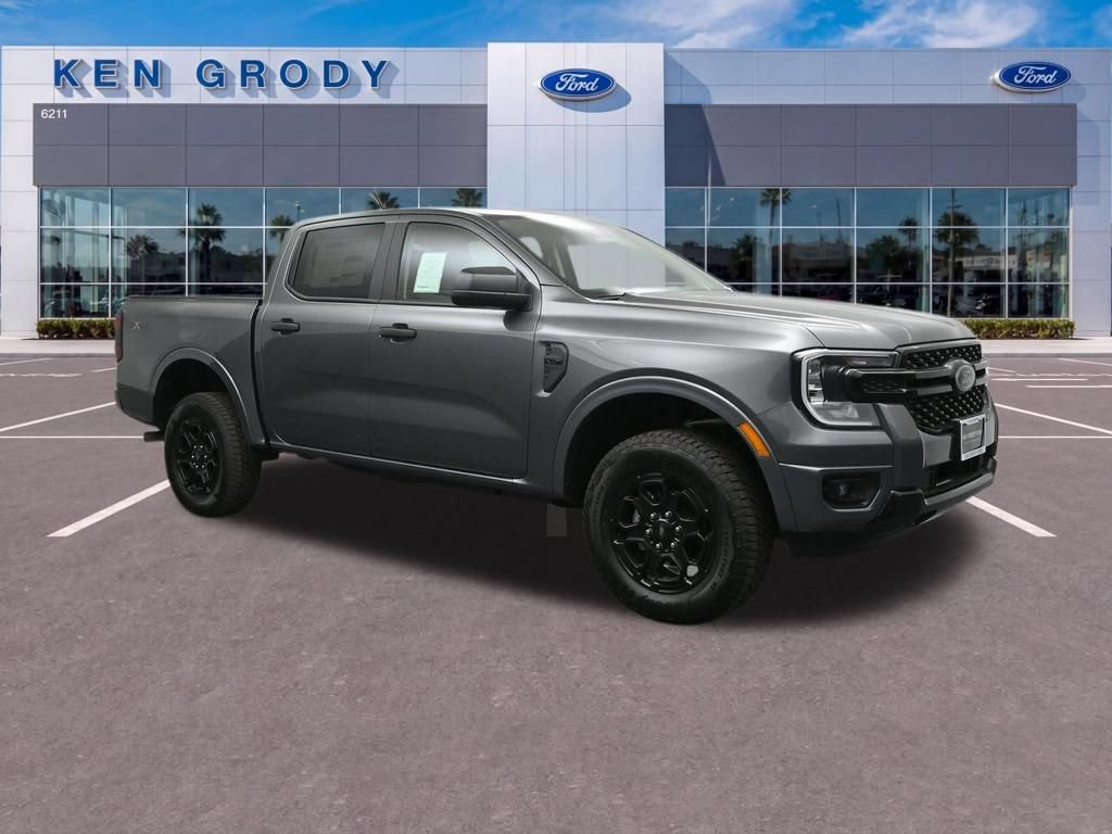 New 2026 Ford Ranger XLT w/ Black Appearance Package AWD/4WD 360° Tour