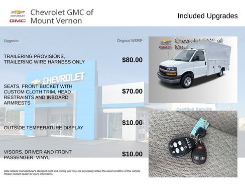 Used 2025 Chevrolet Express 3500 w/ Power Convenience Package image 14