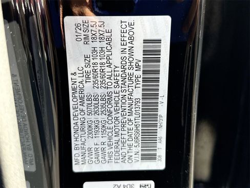 New 2026 Honda CR-V Sport image 26