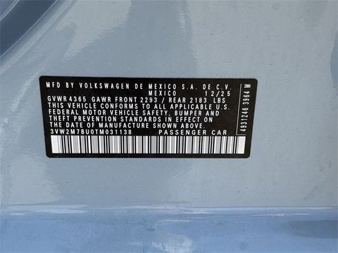 New 2026 Volkswagen Jetta GLI Autobahn image 22