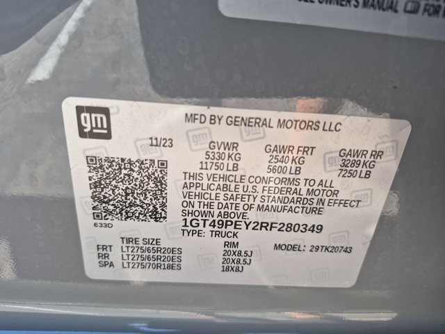 Used 2024 GMC Sierra 2500 AT4 w/ AT4 Premium Plus Package AWD/4WD image 24