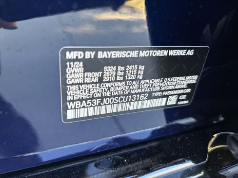 Certified 2025 BMW 530i xDrive w/ M Sport Package image 37