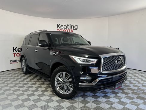 Used 2020 INFINITI QX80 Luxe w/ Proassist Package AWD/4WD image 3