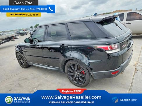 Used 2016 Land Rover Range Rover Sport Supercharged AWD/4WD image 3