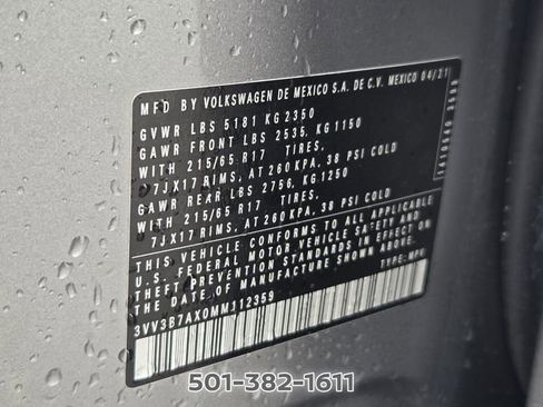 Used 2021 Volkswagen Tiguan SE FWD image 23