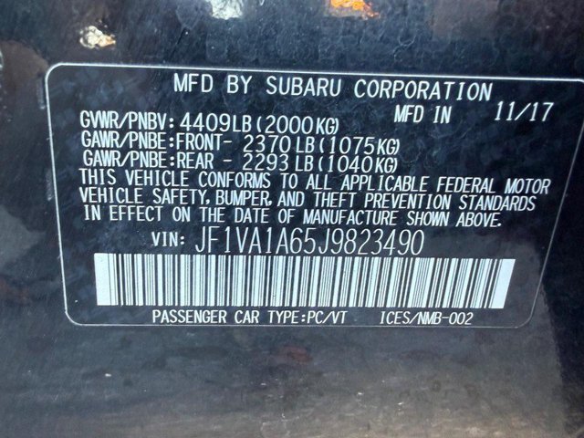 Used 2018 Subaru WRX AWD/4WD image 28