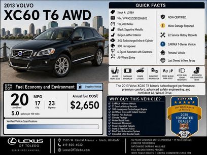 Used 2013 Volvo XC60 T6