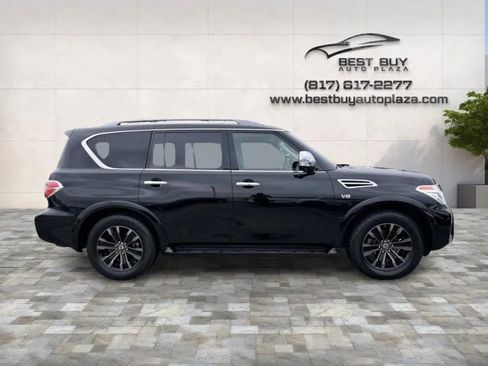 Used 2019 Nissan Armada Platinum w/ Captain's Chairs Package RWD image 8
