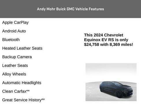 Used 2024 Chevrolet Equinox EV RS image 4