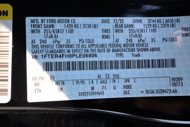 Used 2023 Ford Ranger XLT AWD/4WD image 32