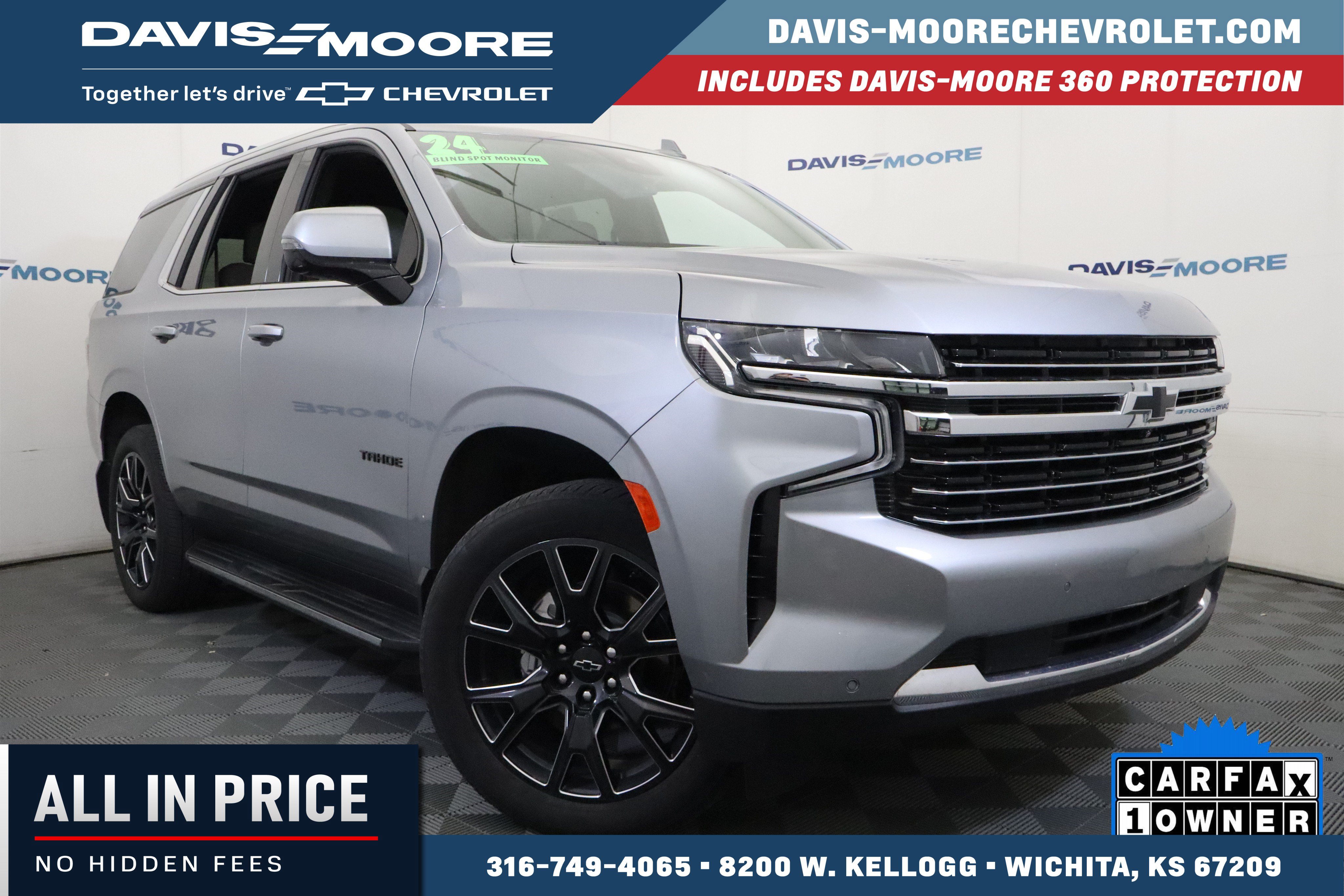 Used 2024 Chevrolet Tahoe LT w/ Luxury Package RWD image 1