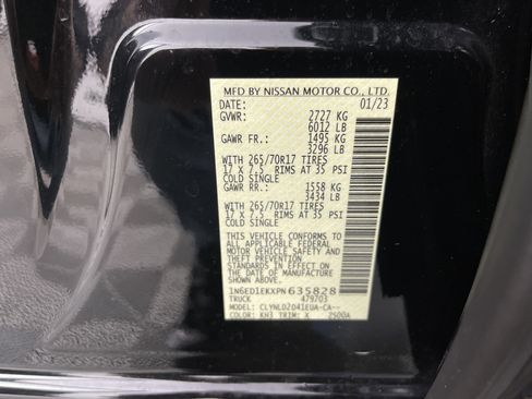 Used 2023 Nissan Frontier PRO-4X w/ Pro Convenience Package image 28