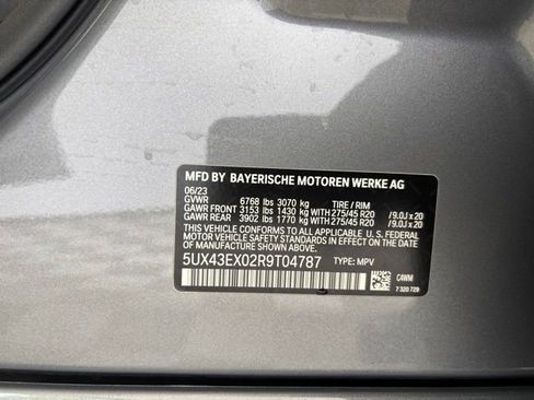 Used 2024 BMW X6 M60i w/ Climate Comfort Package AWD/4WD image 27