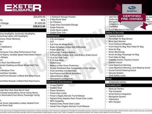 Certified 2025 Subaru Forester Premium image 1