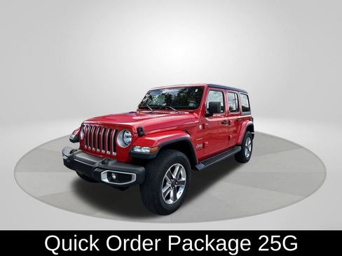 Used 2021 Jeep Wrangler Unlimited Sahara image 3