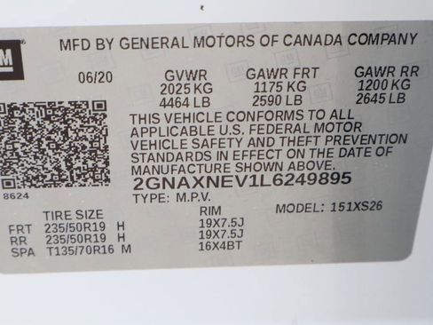 Used 2020 Chevrolet Equinox Premier w/ Premier Redline Edition FWD image 34