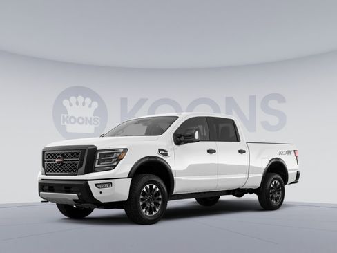 Used 2022 Nissan Titan PRO-4X w/ Off Road Protection Package image 1
