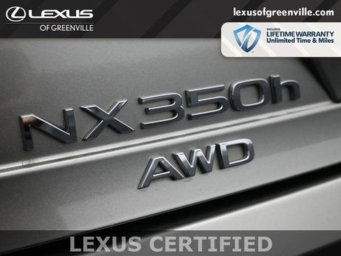 Certified 2025 Lexus NX 350h AWD w/ Luxury Package image 11