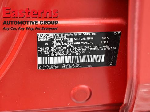 Used 2015 Toyota RAV4 Limited image 38