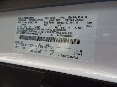 Used 2023 Ford Transit 350 XLT RWD image 29