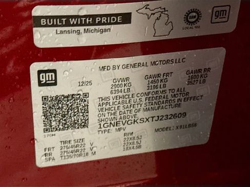 New 2026 Chevrolet Traverse LT w/ LPO, Floor Liner Package AWD/4WD image 34
