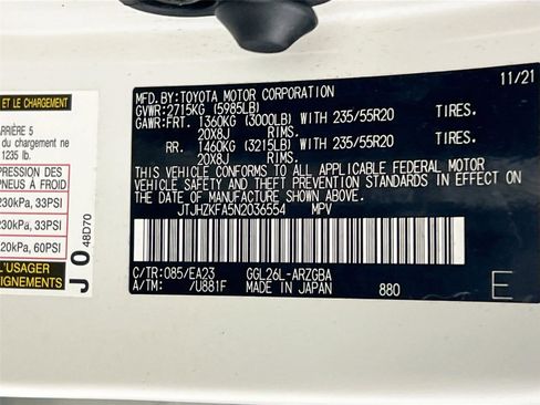 Used 2022 Lexus RX 350L Premium w/ Premium Package image 32