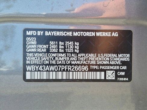 Used 2023 BMW i4 eDrive35 w/ Premium Package RWD image 23