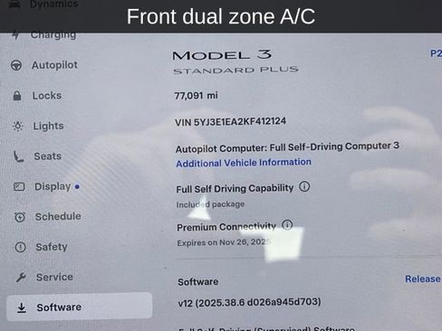 Used 2019 Tesla Model 3 Standard Range Plus image 3