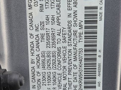 Used 2019 Honda CR-V LX image 29
