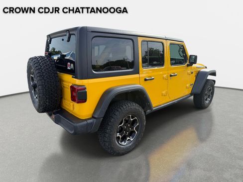 Used 2021 Jeep Wrangler Unlimited Rubicon 4xe w/ Cold Weather Group AWD/4WD image 6