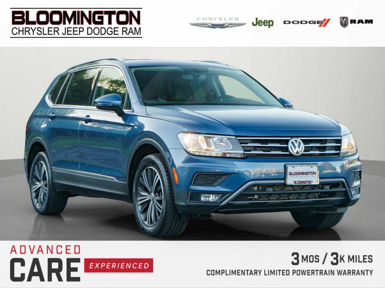 Used 2019 Volkswagen Tiguan SEL AWD/4WD image 1
