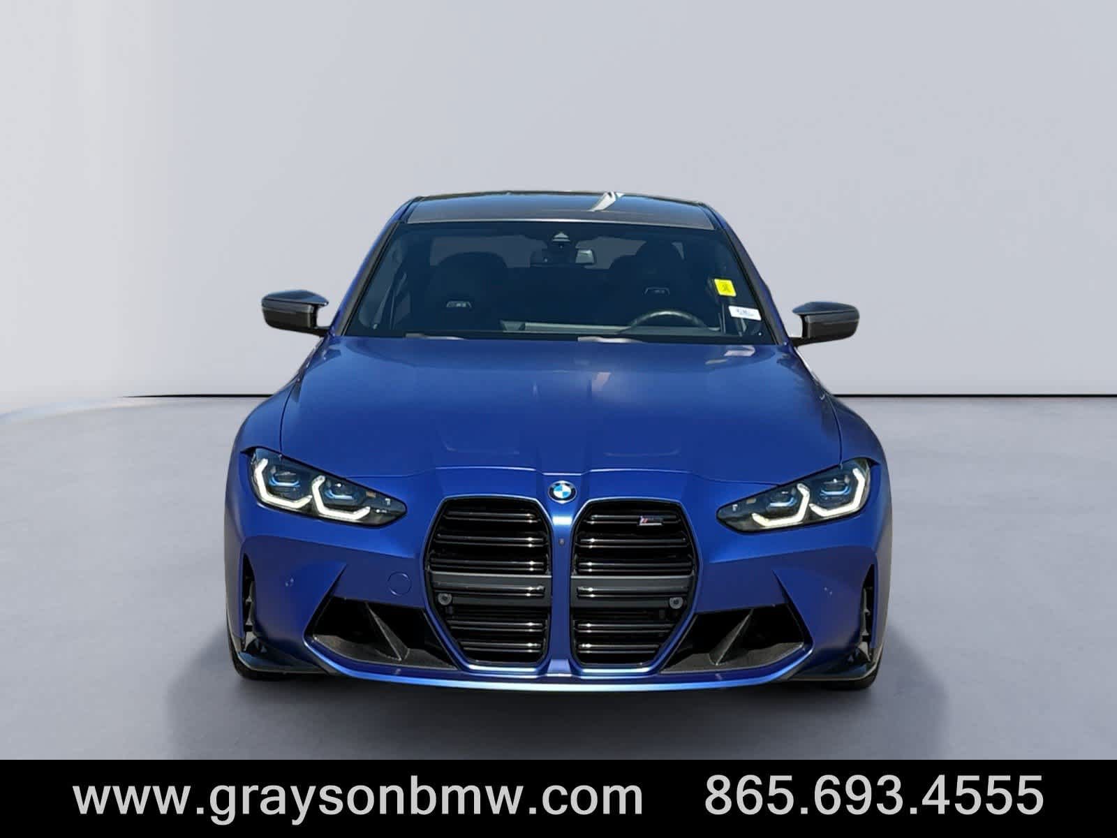 Used 2024 BMW M3 Competition w/ M Carbon Exterior Package RWD image 8