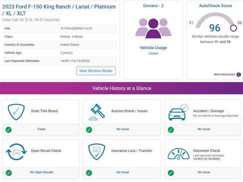 Used 2023 Ford F150 XLT w/ Equipment Group 302A High image 4