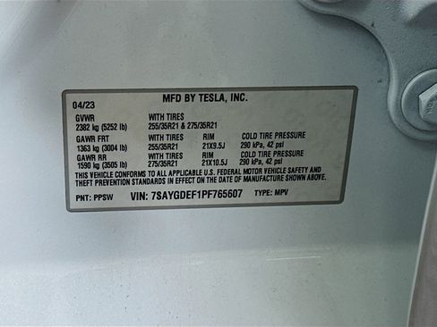 Used 2023 Tesla Model Y Performance AWD/4WD image 12