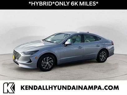 Certified 2023 Hyundai Sonata Blue w/ Cargo Package