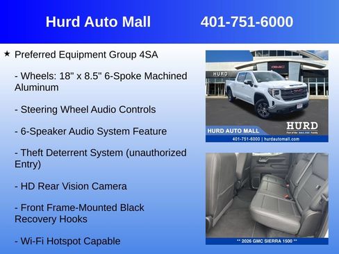 Certified 2026 GMC Sierra 1500 SLT AWD/4WD image 28