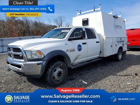 Used 2017 RAM 4500 Tradesman w/ Ambulance Prep Group image 1