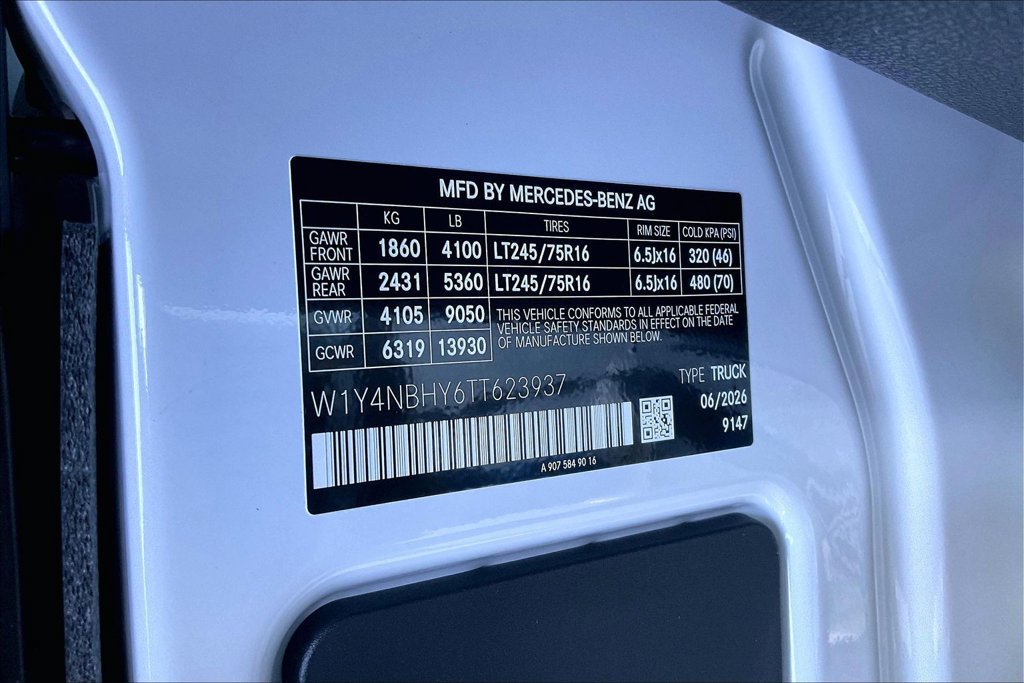 New 2026 Mercedes-Benz Sprinter 2500 image 12