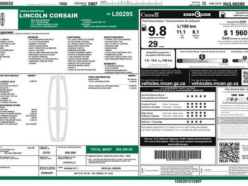 Used 2022 Lincoln Corsair Reserve w/ Equipment Group 201A image 3