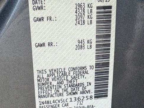 Used 2020 Nissan Altima 2.5 SR image 29