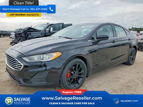 Used 2020 Ford Fusion SE FWD image 1