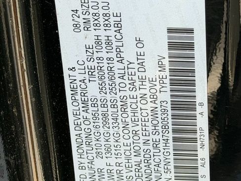 Used 2025 Honda Pilot EX-L image 9
