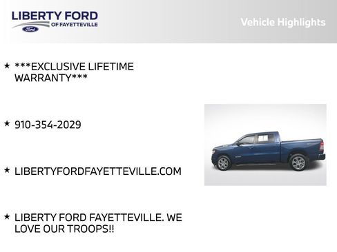 Used 2022 RAM 1500 Big Horn RWD image 5